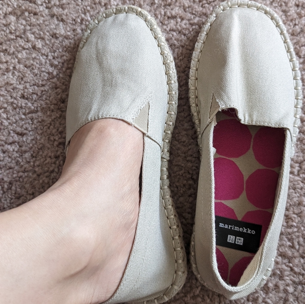 Uniqlo New Without Tag Marimekko Canvas Shoes, Size S